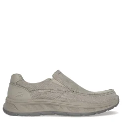 Slip-On Shoes*Skechers Men's , Relaxed Fit: Cohagen - Vierra Sneaker - Extra Wide Width Taupe