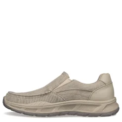 Sneakers & Athletics*Skechers Men's , Relaxed Fit: Cohagen - Vierra Sneaker - Extra Wide Width Taupe