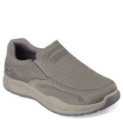 Walking*Skechers Men's , Relaxed Fit: Cohagen - Knit Walk Sneaker Taupe Knit