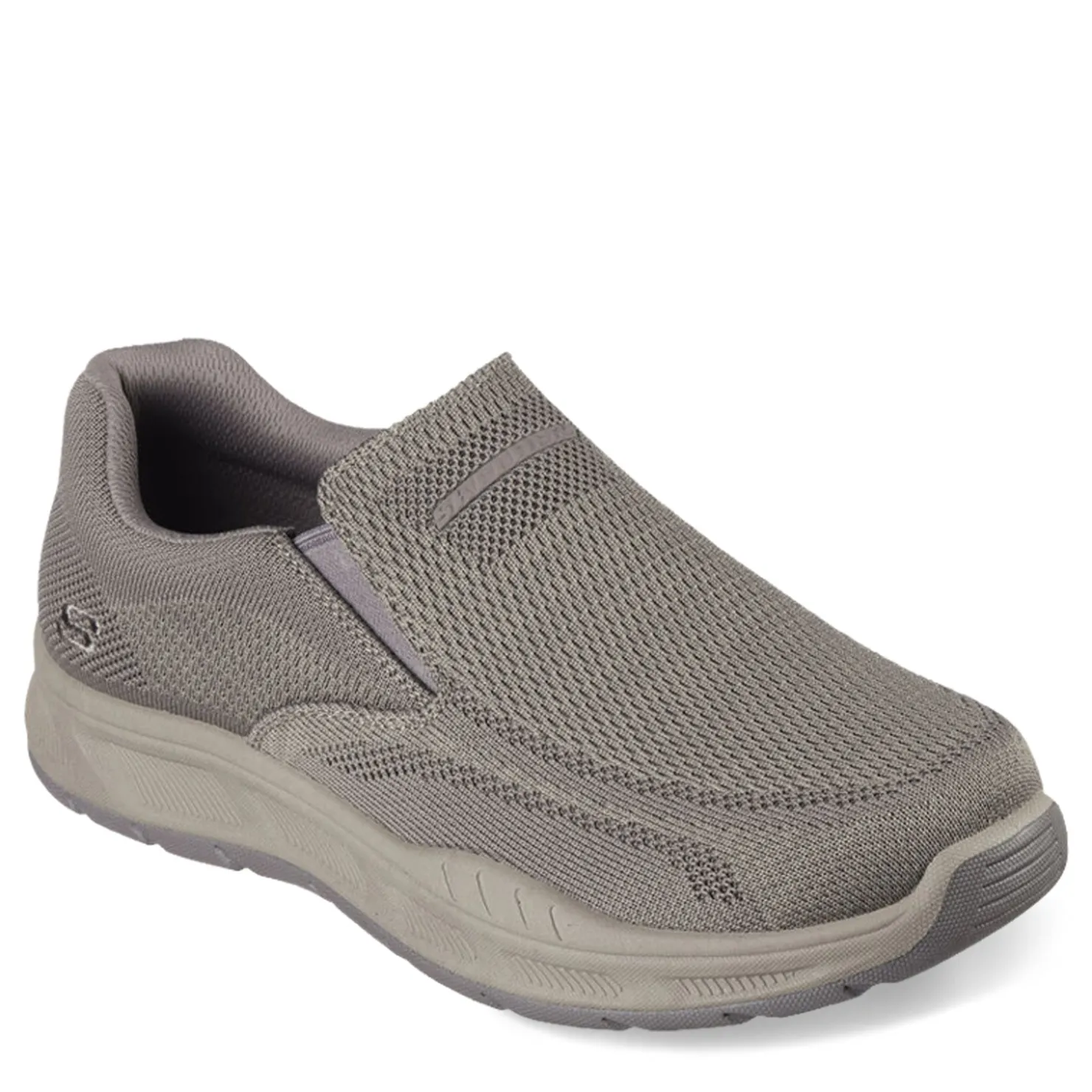 Sneakers & Athletics*Skechers Men's , Relaxed Fit: Cohagen - Knit Walk Sneaker Taupe Knit