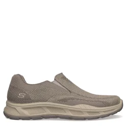 Walking*Skechers Men's , Relaxed Fit: Cohagen - Knit Walk Sneaker Taupe Knit