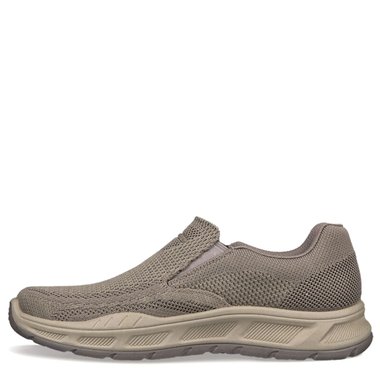 Sneakers & Athletics*Skechers Men's , Relaxed Fit: Cohagen - Knit Walk Sneaker Taupe Knit