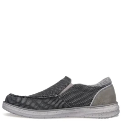 Slip-On Shoes*Skechers Men's , Relaxed Fit: Morelo - Port Viewer Slip-On Black Grey