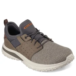 Sneakers & Athletics*Skechers Men's , Relaxed Fit: Solvano - Caspian Sneaker Taupe
