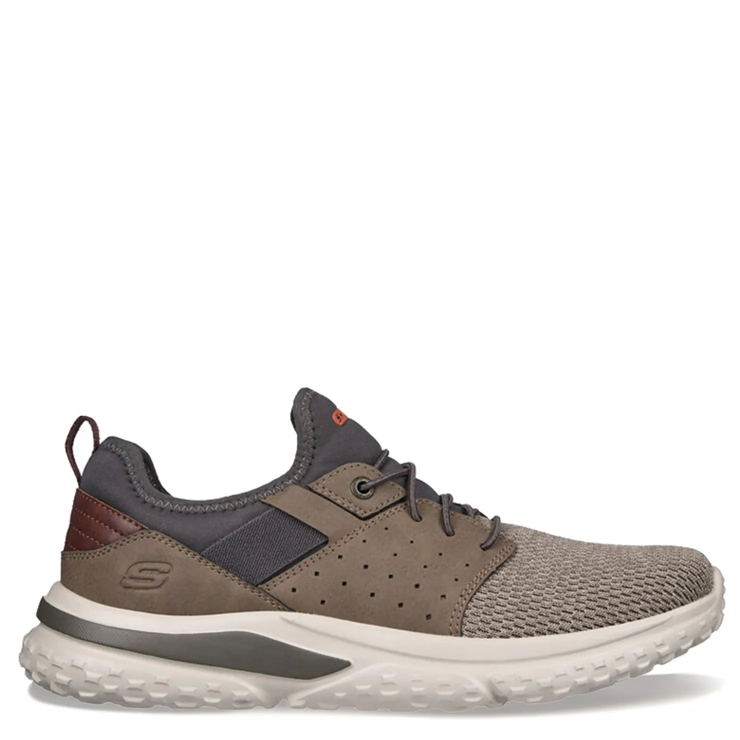 Walking*Skechers Men's , Relaxed Fit: Solvano - Caspian Sneaker Taupe