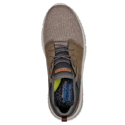 Walking*Skechers Men's , Relaxed Fit: Solvano - Caspian Sneaker Taupe