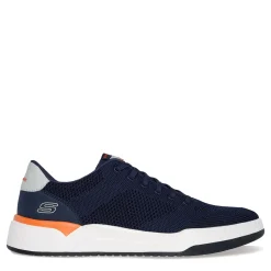 Fashion & Street*Skechers Men's , Relaxed Fit: Corliss - Dorset Sneaker Navy Knit