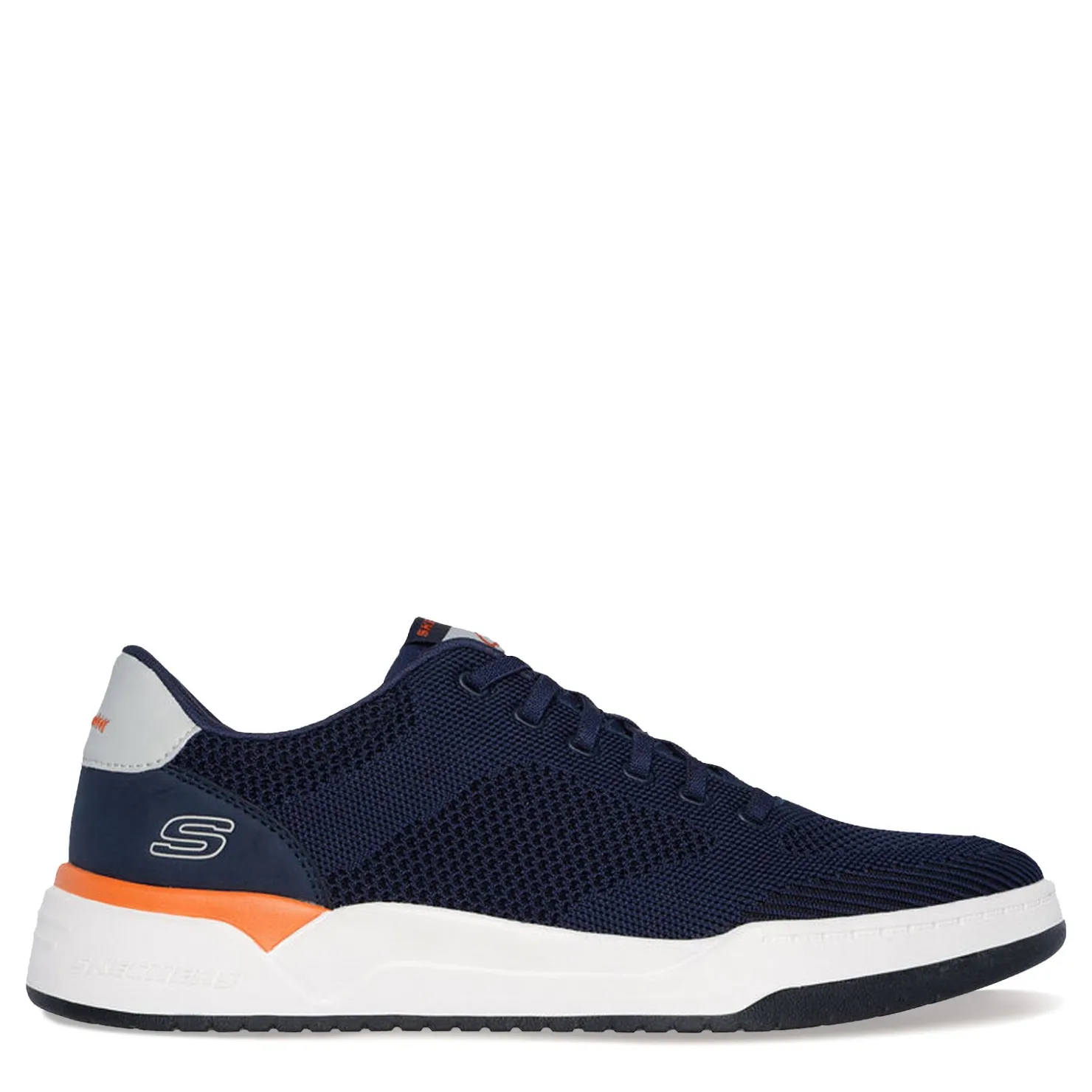Fashion & Street*Skechers Men's , Relaxed Fit: Corliss - Dorset Sneaker Navy Knit