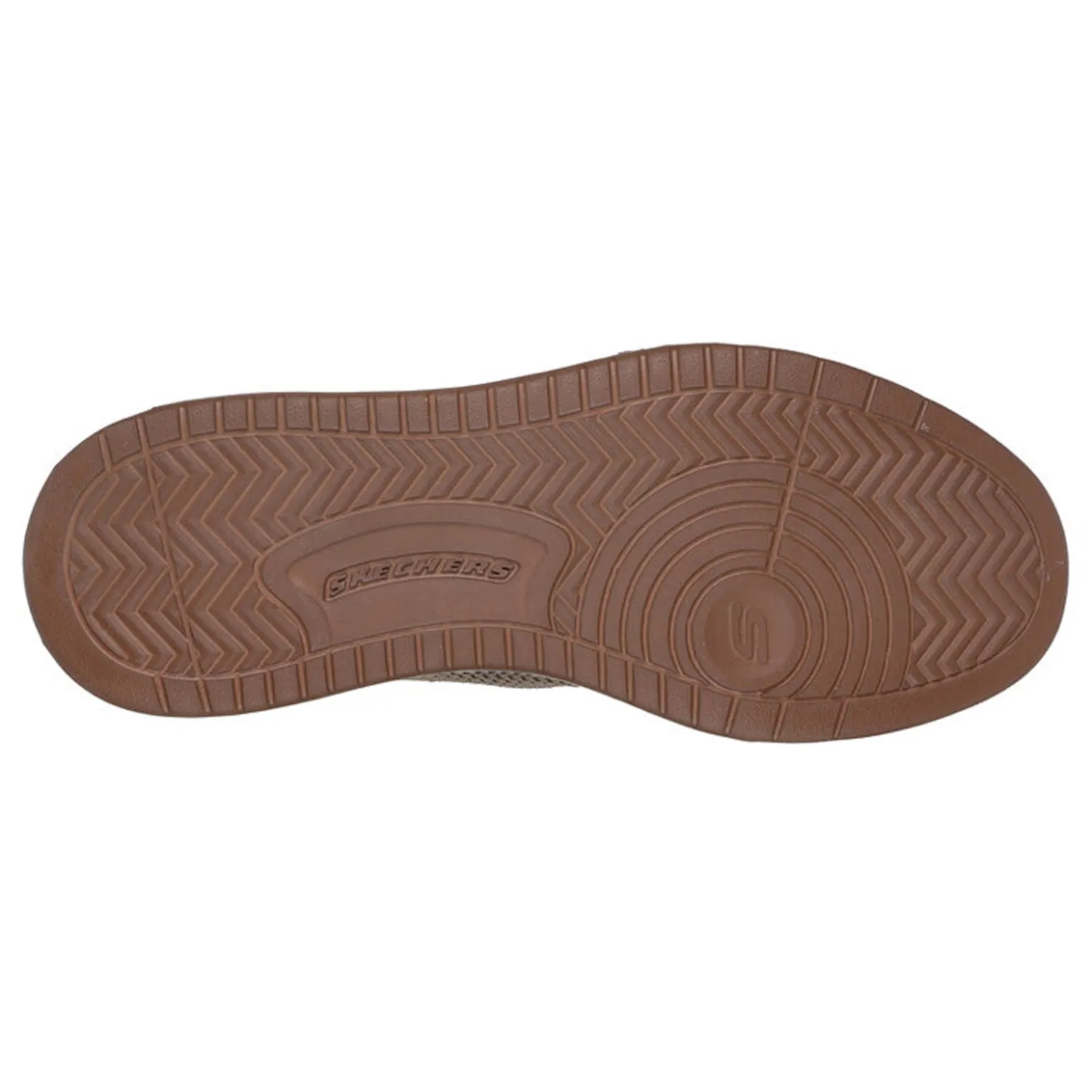 Fashion & Street*Skechers Men's , Relaxed Fit: Corliss - Dorset Sneaker Taupe Knit