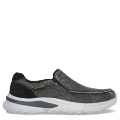 Sneakers & Athletics*Skechers Men's , Relaxed Fit: Solvano – Varone Slip-On Black