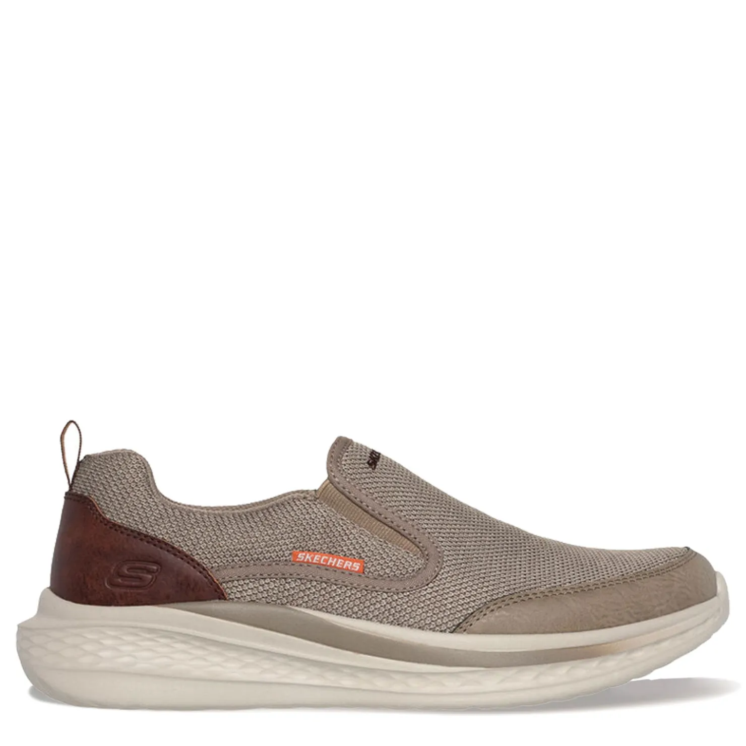 Sneakers & Athletics*Skechers Men's , Relaxed Fit: Slade - Lucan Sneaker Khaki Mesh