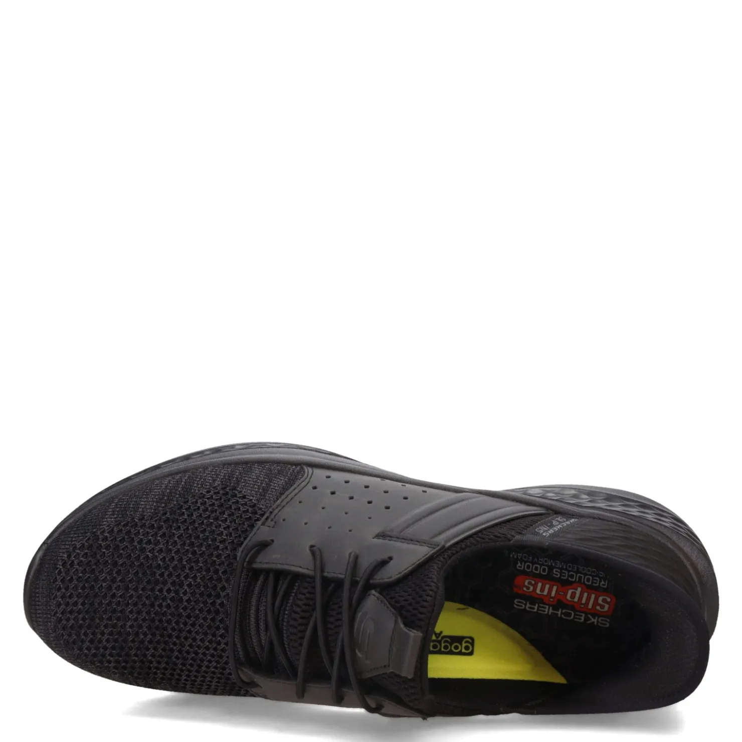 Fashion & Street*Skechers Men's , Relaxed Fit Slip-ins: Slade - Ocon Sneaker Black Knit/Synthetic