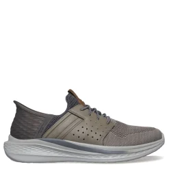Fashion & Street*Skechers Men's , Relaxed Fit Slip-ins: Slade - Ocon Sneaker Taupe Knit