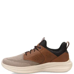 Fashion & Street*Skechers Men's , Relaxed Fit: Slade - Breyer Sneaker Brown Tan Knit