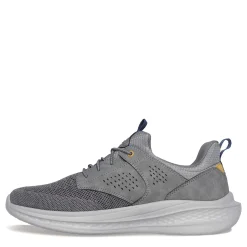Sneakers & Athletics*Skechers Men's , Relaxed Fit: Slade - Breyer Sneaker Gray Knitted Mesh