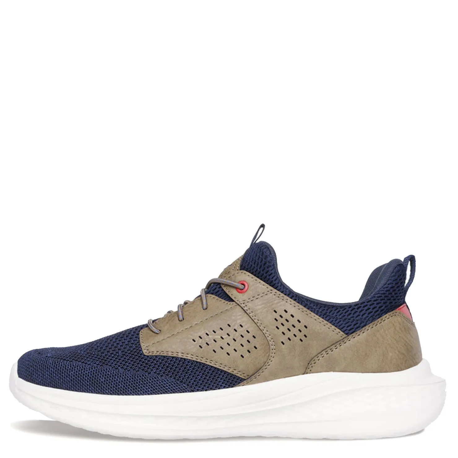 Sneakers & Athletics*Skechers Men's , Relaxed Fit: Slade - Breyer Sneaker Navy Taupe