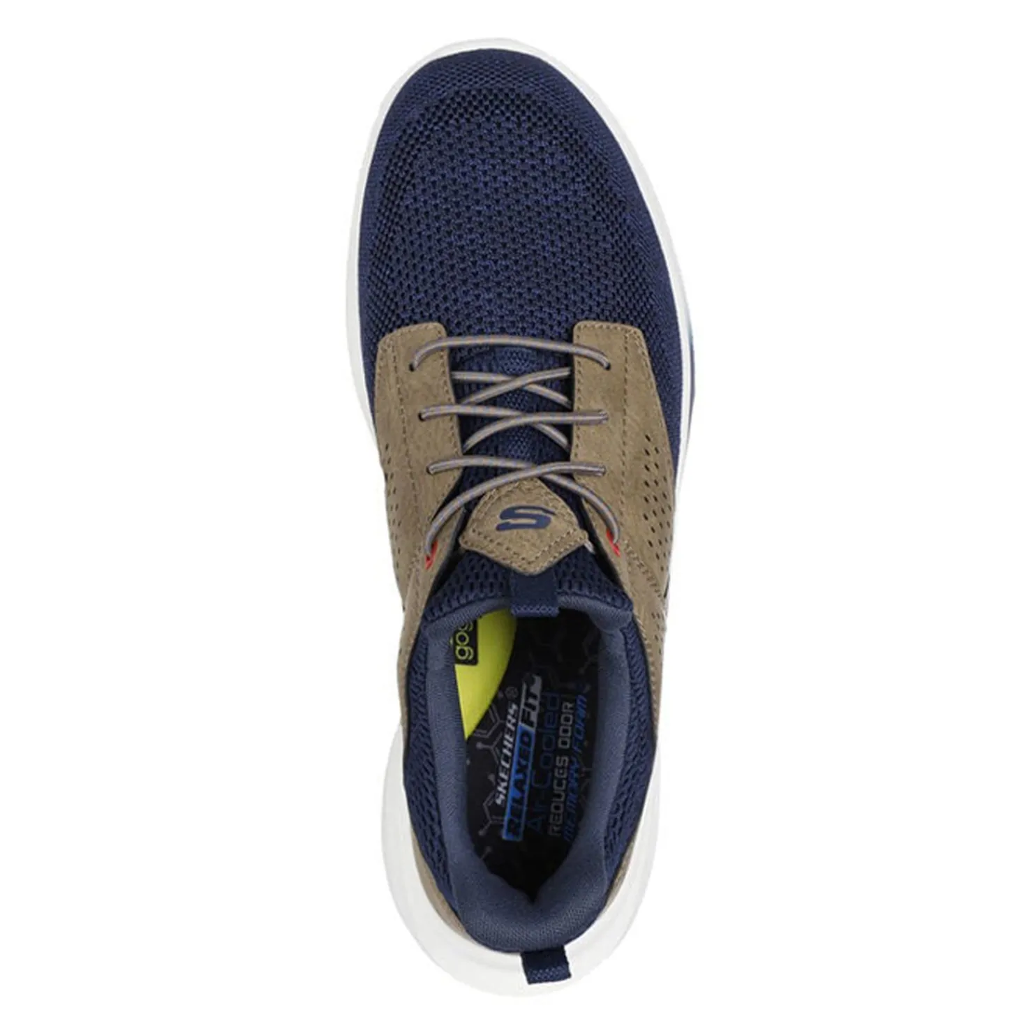 Sneakers & Athletics*Skechers Men's , Relaxed Fit: Slade - Breyer Sneaker Navy Taupe