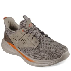 Slip-On Shoes*Skechers Men's , Relaxed Fit: Slade - Breyer Sneaker Taupe