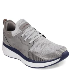 Slip-On Shoes*Skechers Men's , Relaxed Fit: Lancer - Dalton Sneaker Taupe Multi Knit
