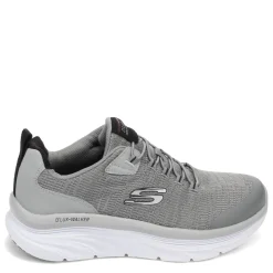 Fashion & Street*Skechers Men's , Relaxed Fit: D'Lux Walker - Pensive Sneaker Gray/Black