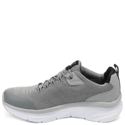 Fashion & Street*Skechers Men's , Relaxed Fit: D'Lux Walker - Pensive Sneaker Gray/Black
