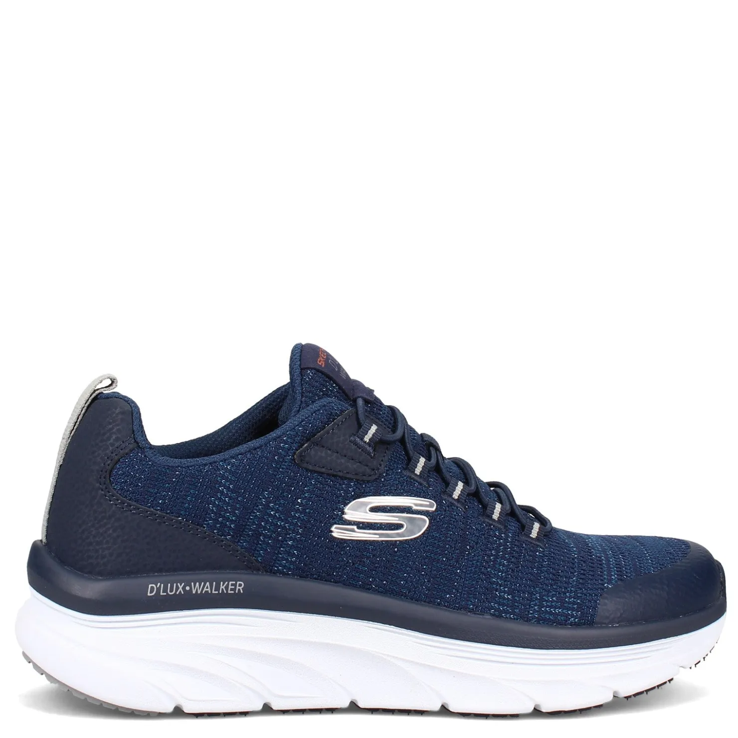 Walking*Skechers Men's , Relaxed Fit: D'Lux Walker - Pensive Walking Shoe Navy
