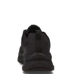 Walking*Skechers Men's , Relaxed Fit: D'Lux Walker - Pensive - Wide Width Black/Black