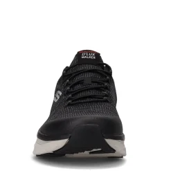 Walking*Skechers Men's , Relaxed Fit: D'Lux Walker - Pensive - Wide Width Black/White