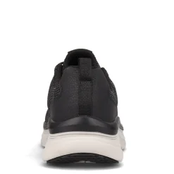 Walking*Skechers Men's , Relaxed Fit: D'Lux Walker - Pensive - Wide Width Black/White
