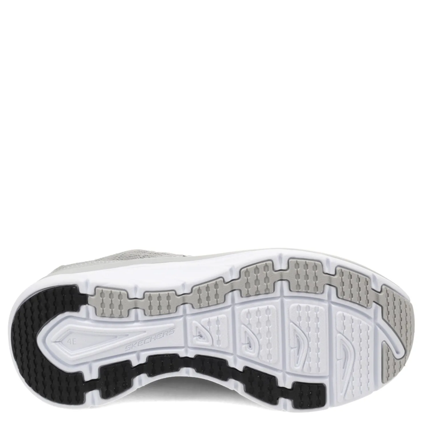 Fashion & Street*Skechers Men's , Relaxed Fit: D'Lux Walker - Pensive Sneaker - Wide Width Gray/Black
