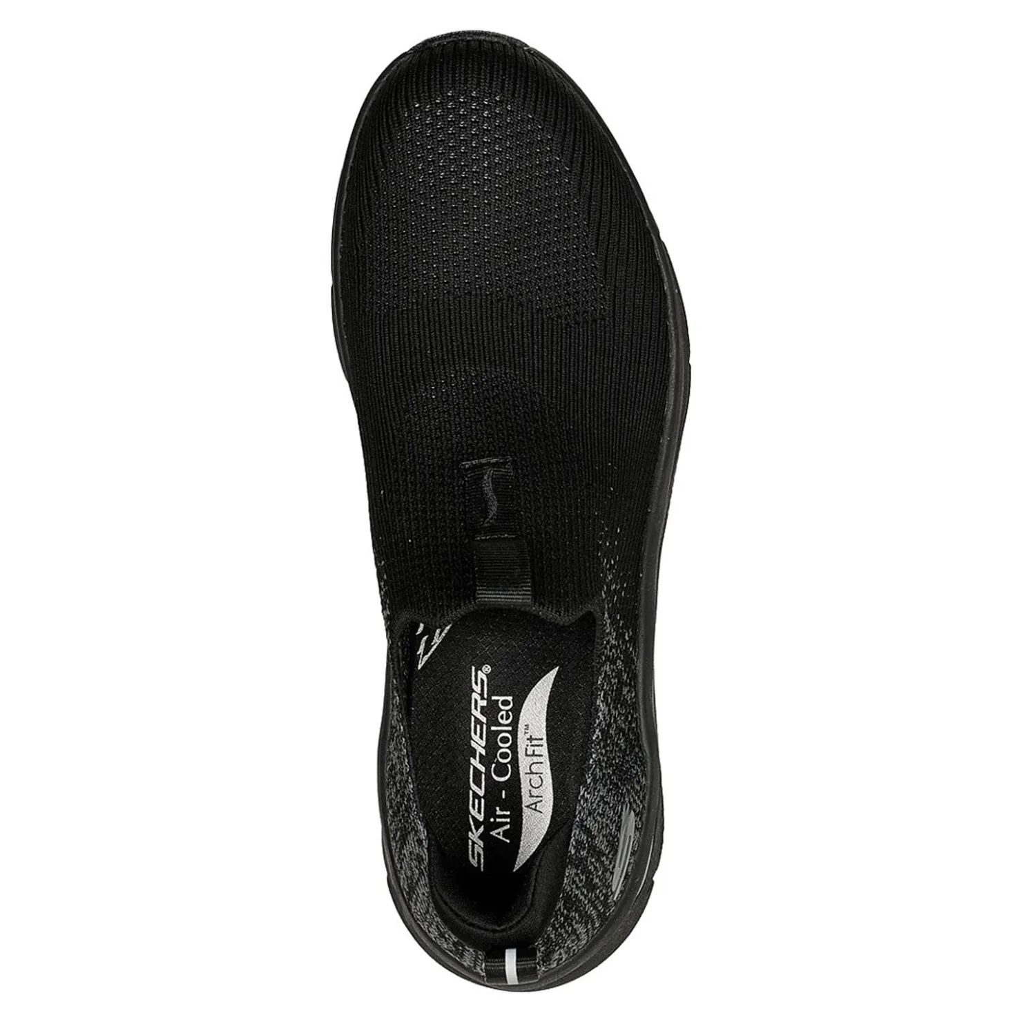 Walking*Skechers Men's , Relaxed Fit: Arch Fit D'Lux Sneaker Black/Black