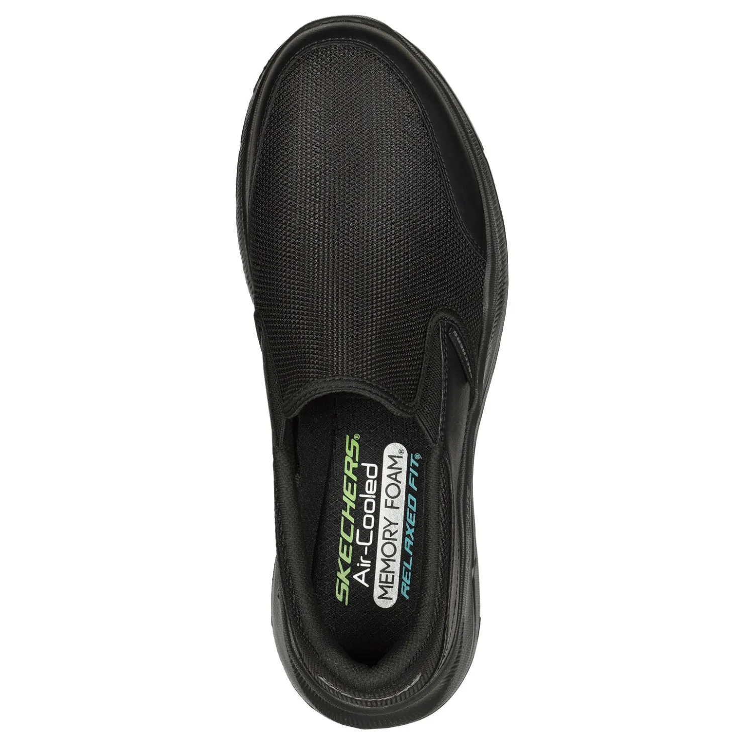 Sneakers & Athletics*Skechers Men's , Relaxed Fit: Equalizer 5.0 - Persistable Sneaker – Wide Width Black/Black