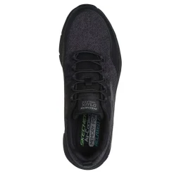Slip-On Shoes*Skechers Men's , Relaxed Fit: D'Lux Walker 2.0 - Steadyway Walking Shoe - Extra Wide Width Black