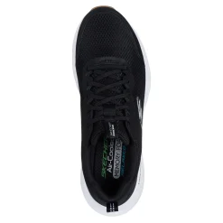Sneakers & Athletics*Skechers Men's , Relaxed Fit: Edgeride - Rekze Sneaker - Extra Wide Width Black/Black