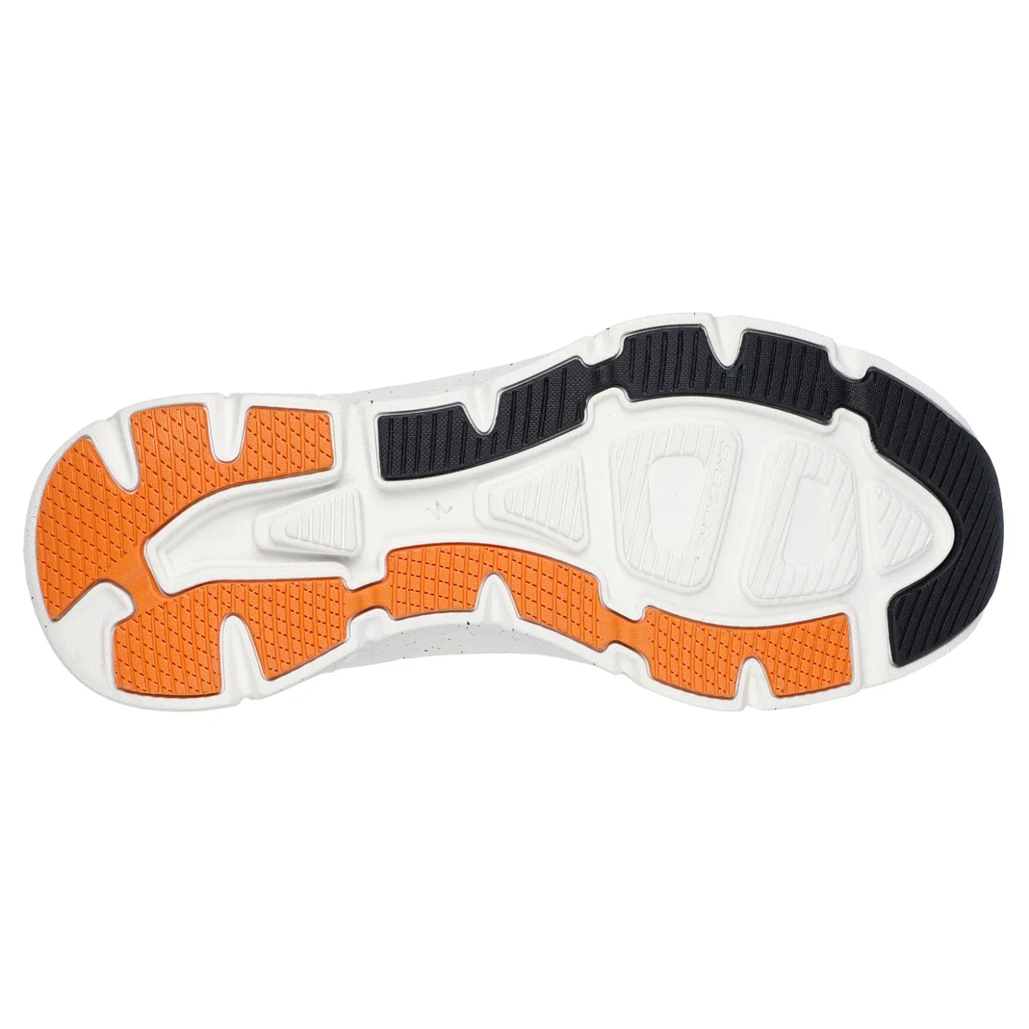 Sneakers & Athletics*Skechers Men's , Relaxed Fit: D'Lux Walker 2.0 - Grailo Sneaker Blue/Orange