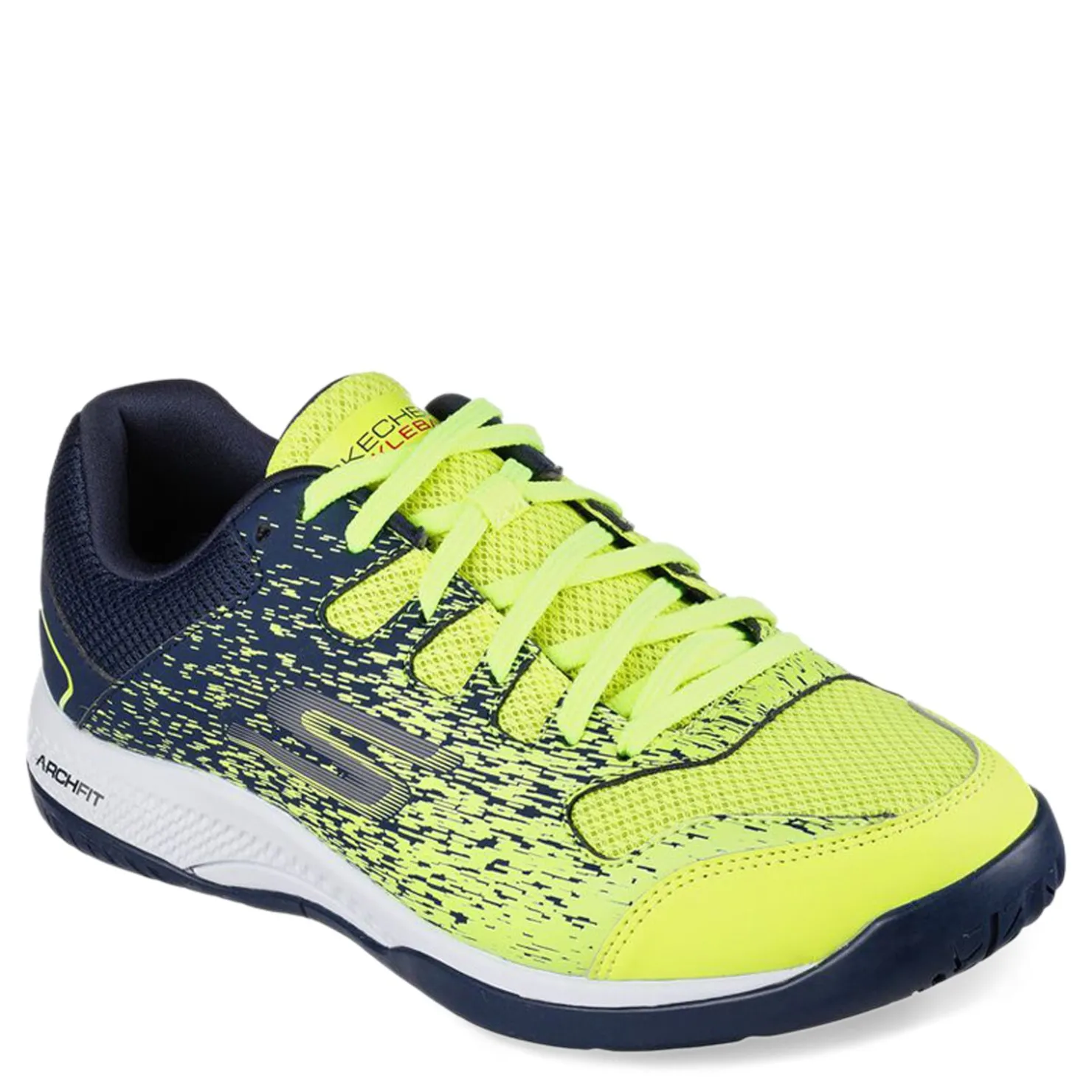 Court*Skechers Men's , Relaxed Fit: Viper Court - Pickleball Shoe Yellow Navy
