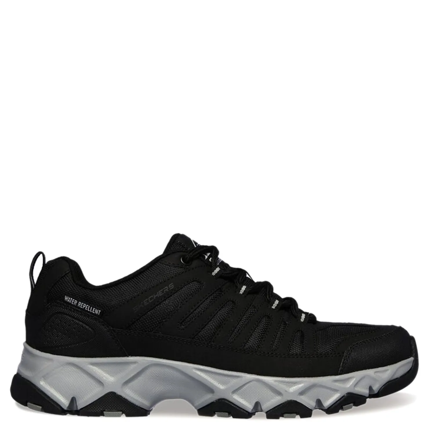 Sneakers & Athletics*Skechers Men's , Relaxed Fit: Crossbar - Stilholt Hiking Shoe Black/Gray