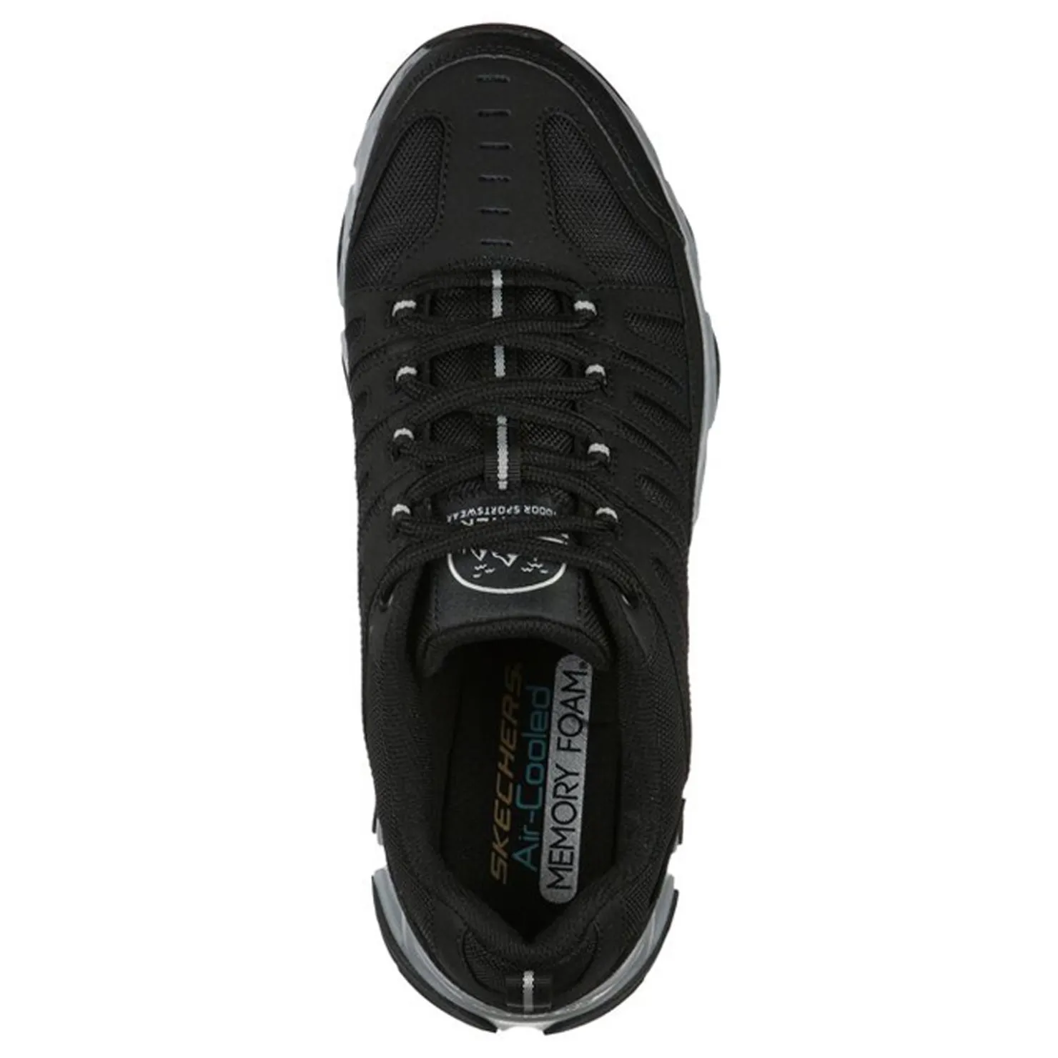 Sneakers & Athletics*Skechers Men's , Relaxed Fit: Crossbar - Stilholt Hiking Shoe Black/Gray