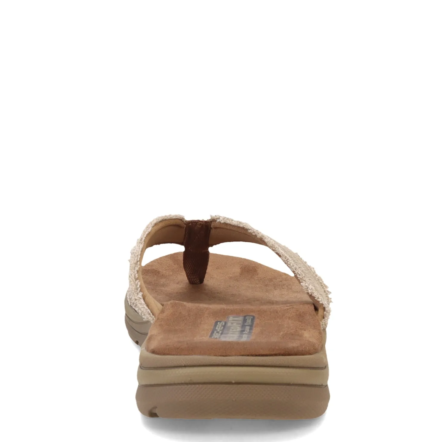 Flip Flops*Skechers Men's , Relaxed Fit: Supreme - Bosnia Sandal Tan