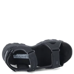 Sandals*Skechers Men's , Relaxed Fit: Conner - Louden Sandal Black