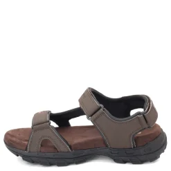 Sandals*Skechers Men's , Relaxed Fit: Conner - Louden Sandal - Wide Width Brown