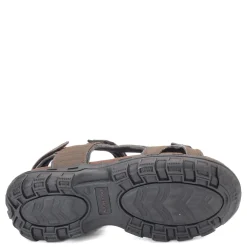 Sandals*Skechers Men's , Relaxed Fit: Conner - Louden Sandal - Wide Width Brown