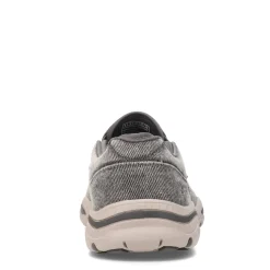 Sneakers & Athletics*Skechers Men's , Relaxed Fit Creston Moseco Slip-On - Wide Width Charcoal