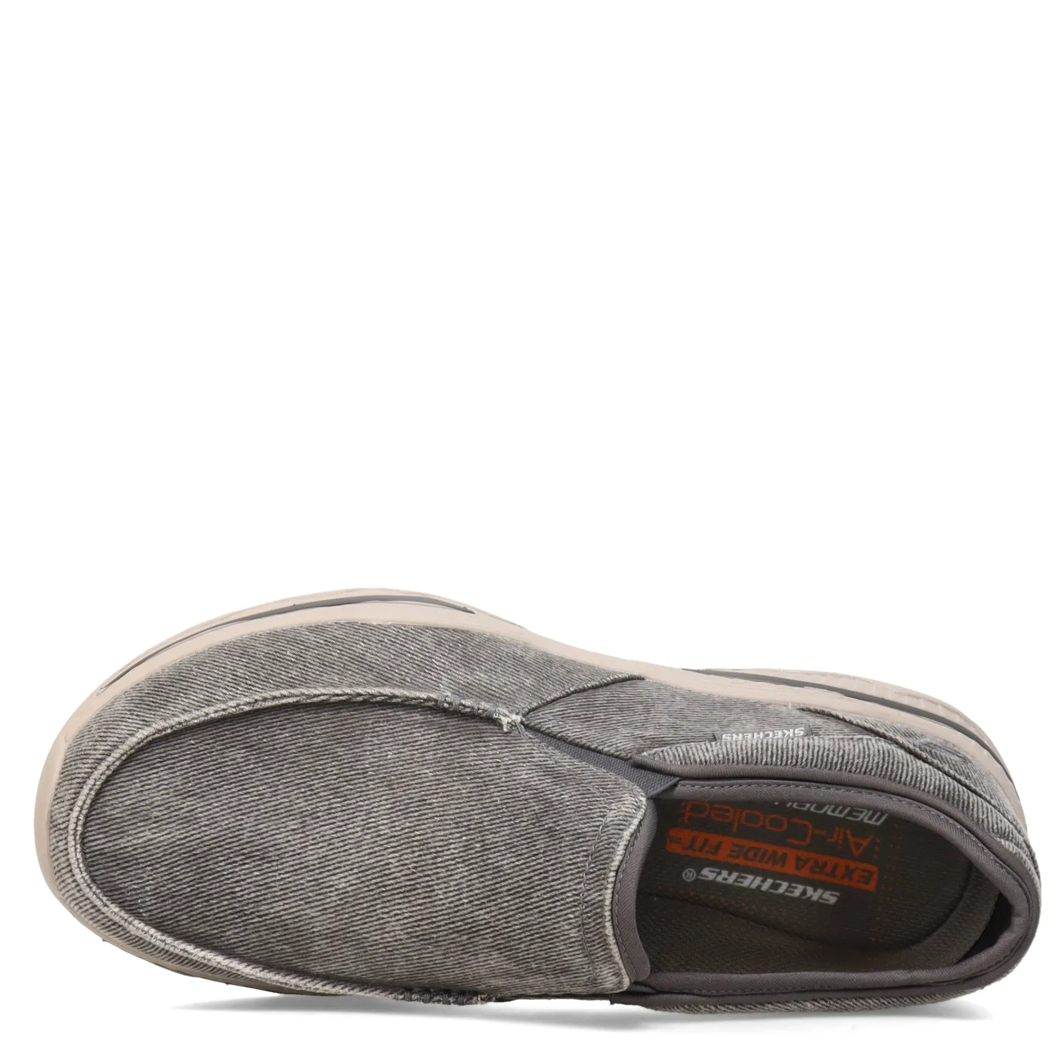 Sneakers & Athletics*Skechers Men's , Relaxed Fit Creston Moseco Slip-On - Wide Width Charcoal