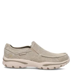 Slip-On Shoes*Skechers Men's , Relaxed Fit Creston Moseco Slip-On - Wide Width Taupe