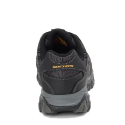 Sneakers & Athletics*Skechers Work Men's Skechers, Relaxed Fit: Cankton ST Work Shoe - Wide Width Black/Charcoal