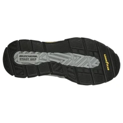 Sneakers & Athletics*Skechers Men's , Respected-Fallston Slip-On - Extra Wide Width Charcoal
