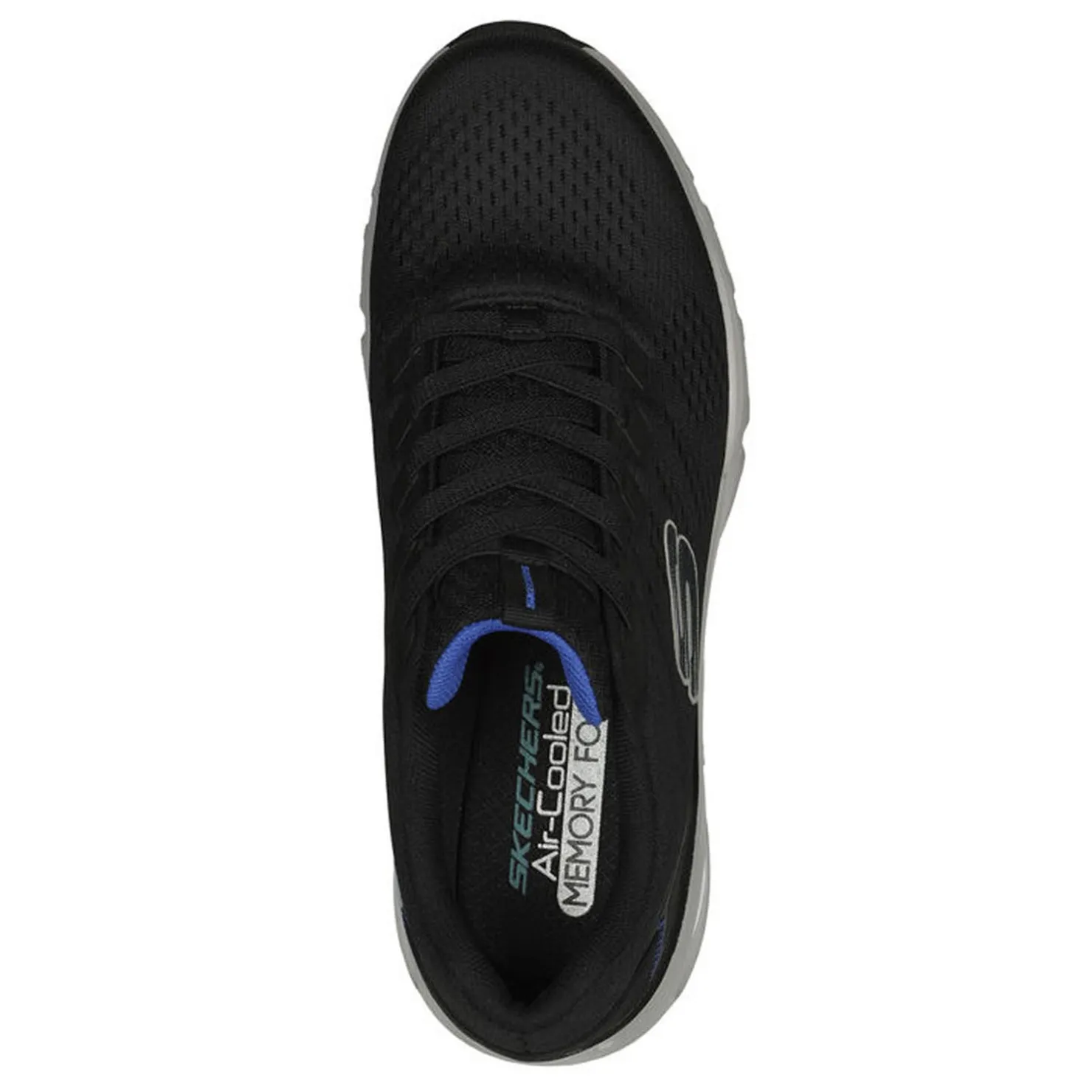Sneakers & Athletics*Skechers Men's , Skech-Air Ventura Walking Shoe Black/Blue