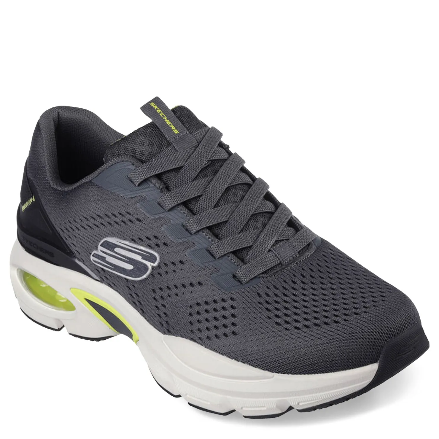 Sneakers & Athletics*Skechers Men's , Skech-Air Ventura Walking Shoe Charcoal/Lime