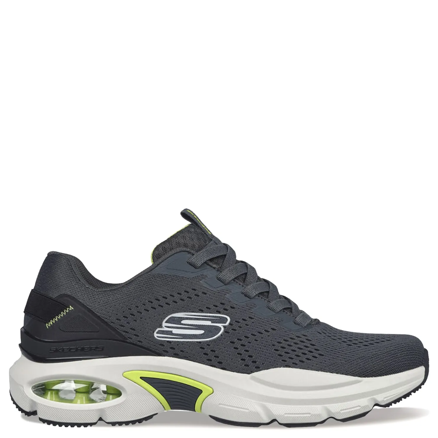 Sneakers & Athletics*Skechers Men's , Skech-Air Ventura Walking Shoe Charcoal/Lime